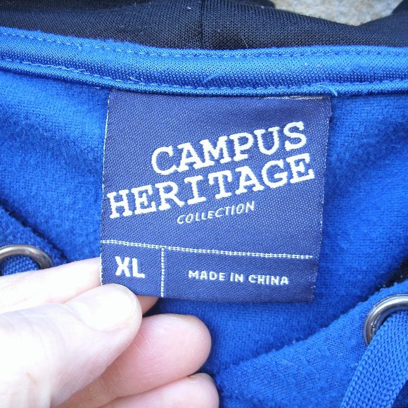 Duke University Blue Devils Polyester Hoodie Size XL - Picture 8 of 16